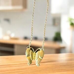 Gold butterfly 🦋 Pendant Necklace